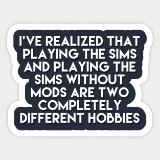 Simlization Sticker